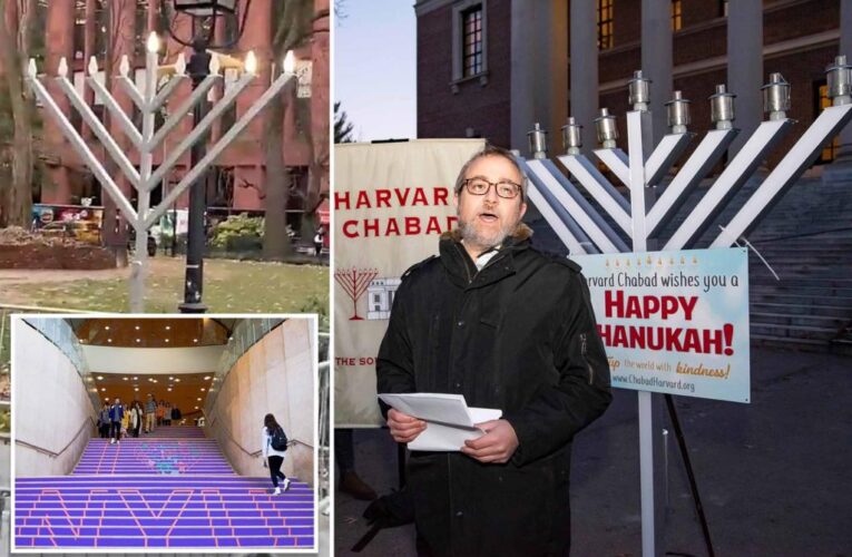 Harvard forces Jewish student group to ‘hide’ menorah at night for fear of vandalism, rabbi says
