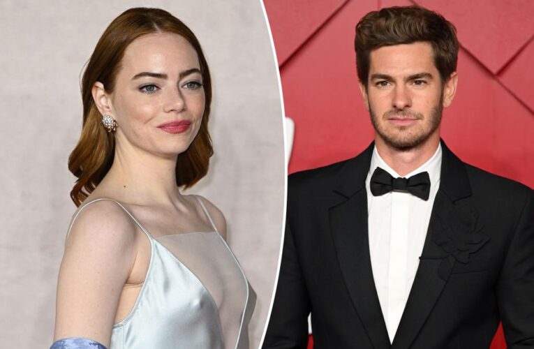 Emma Stone spots ex Andrew Garfield in audience at her film premiere: ‘So cute’