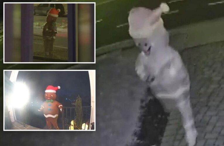 Creepy ‘Gingerbread Man’ tries to walk into stranger’s house in Virginia
