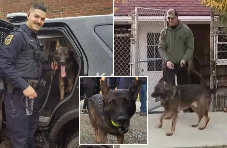 Ohio cop Chad Hagan reunited with K-9 partner Igor after Shaker Heights accepts $16K deal amid ownership battle