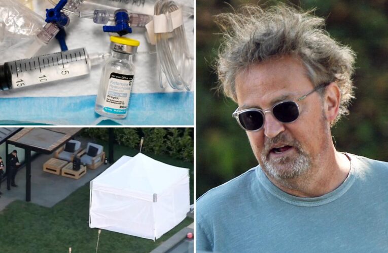 Matthew Perry died with enough ketamine in his system for a surgery patient: autopsy