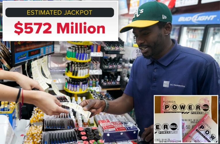 Powerball jackpot rises to estimated $572M after no winner in December 18 drawing