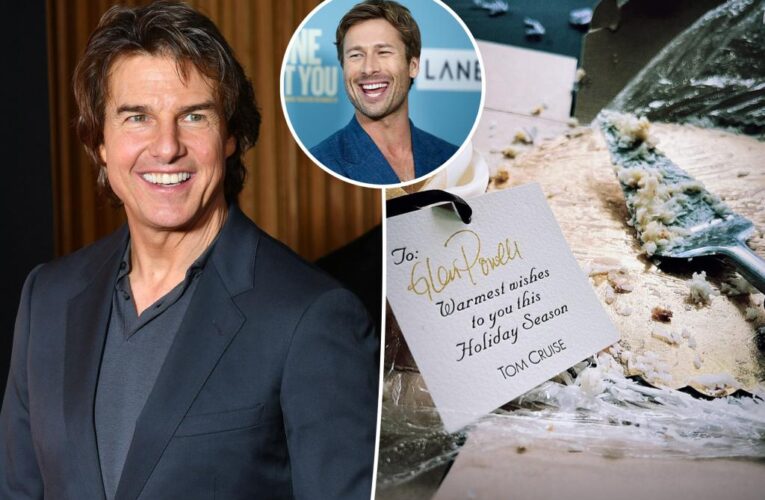 Tom Cruise gifts $125 holiday coconut cake to Glen Powell: Photo