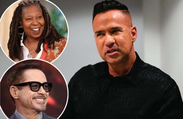 Mike Sorrentino says Whoopi Goldberg and Robert Downey Jr. confronted him about his addiction