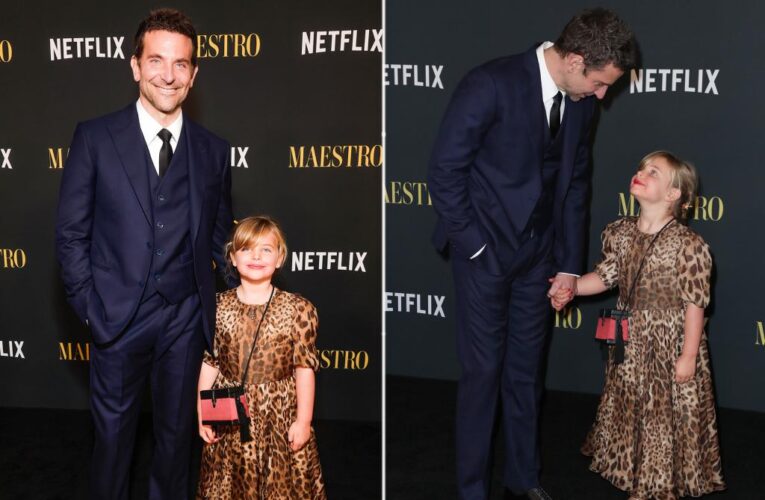 Bradley Cooper rushes out of ‘Maestro’ press conference for daughter Lea — here’s why
