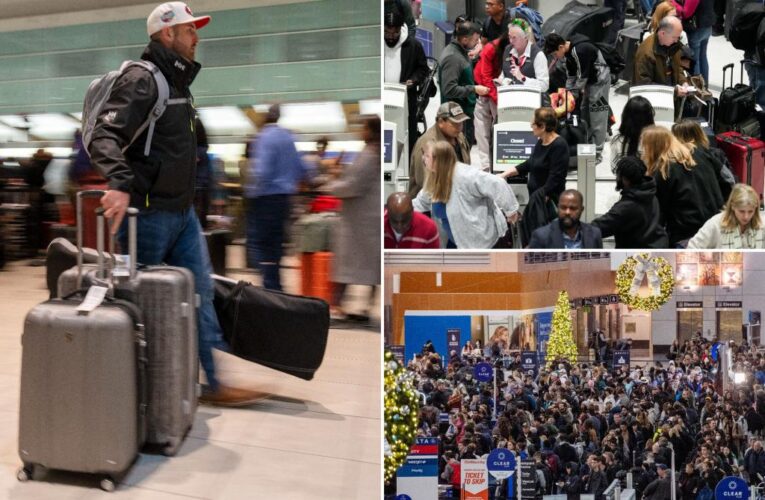 Busiest holiday travel season in years sees few airport delays