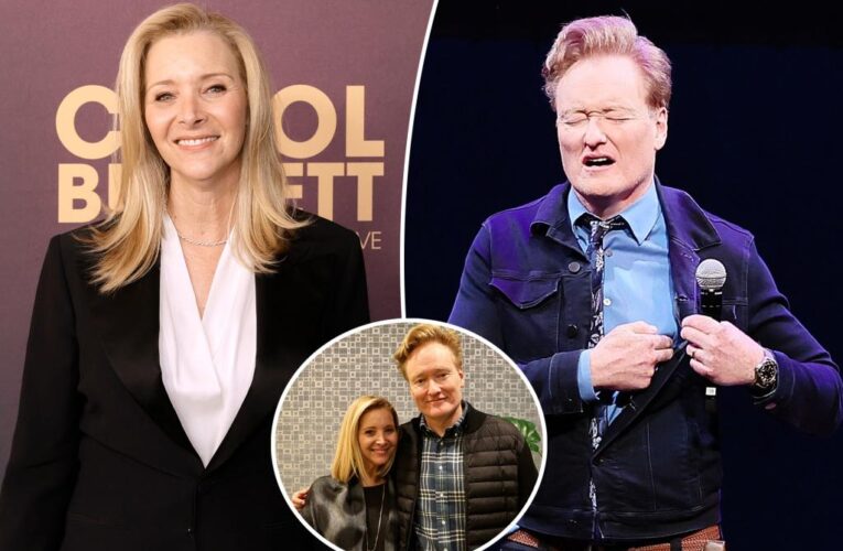 Lisa Kudrow told ex Conan O’Brien he was ‘no one’ when he succeeded Letterman
