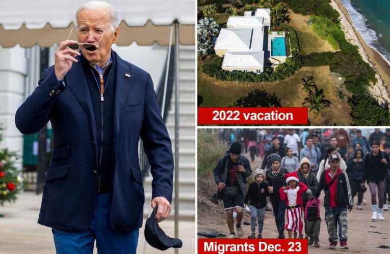 Struggling Biden heading to St. Croix as migrant surge continues