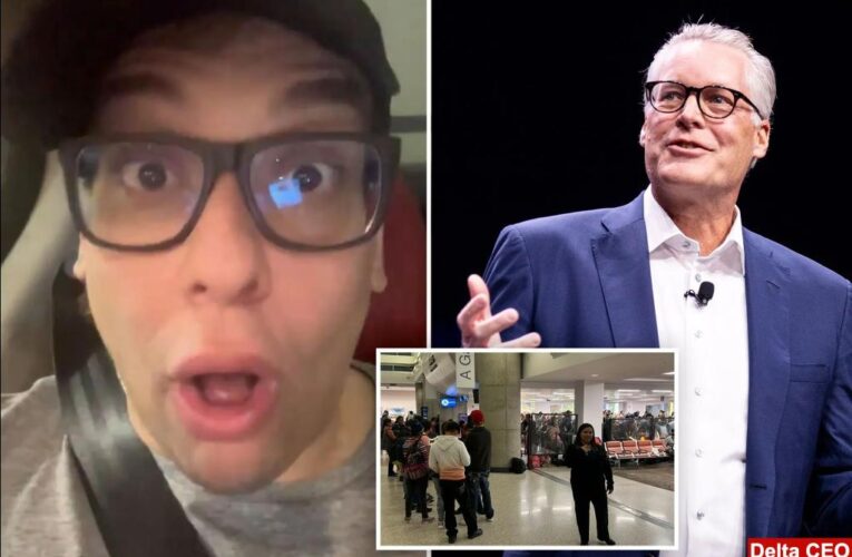 George Santos rants about claims that Delta is transporting migrants
