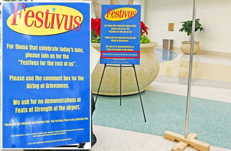 Orlando International Airport encourages flyers to air grievances on Festivus, the fictional ‘Seinfeld’ holiday