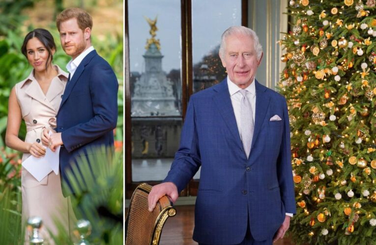 King Charles snubs Harry, Meghan Markle in Christmas message