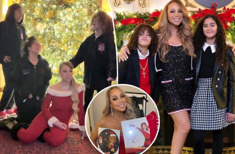 Mariah Carey’s kids fed up with ‘All I Want For Christmas Is You’ in funny video