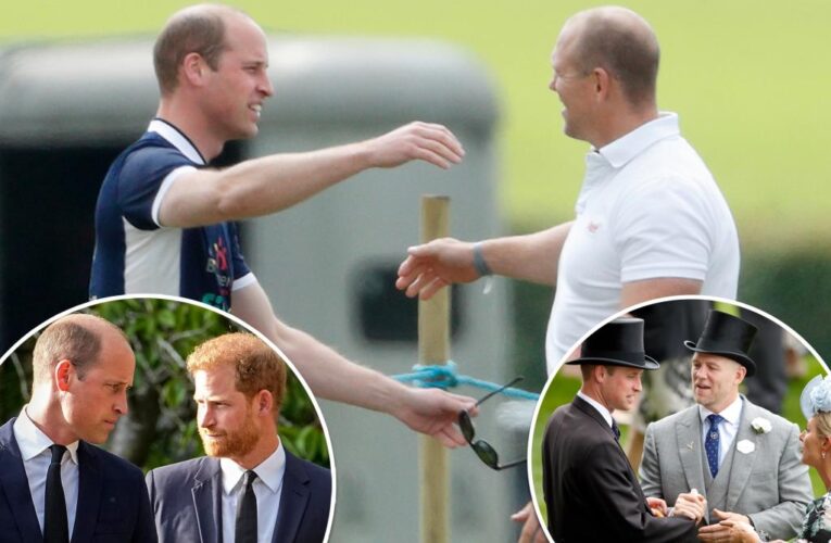 Mike Tindall has ‘filled the void’ Prince William lost in Harry’s absence