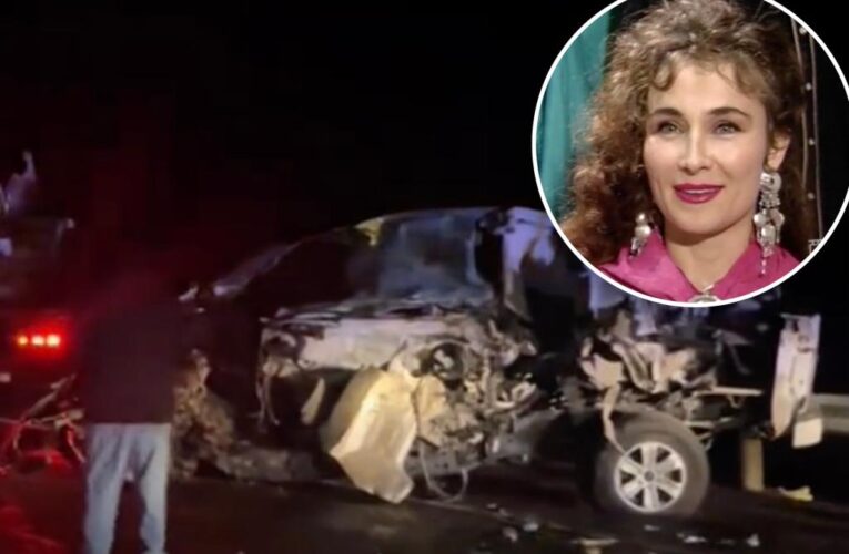 Dixie Chicks’ Laura Lynch’s fatal crash revealed in grim video showing burned, mangled car