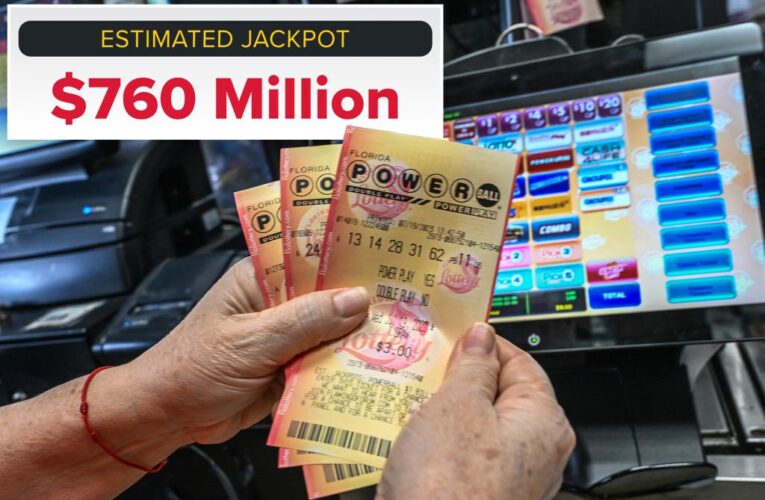 Final Powerball drawing of 2023 could net possible winner almost $800 million