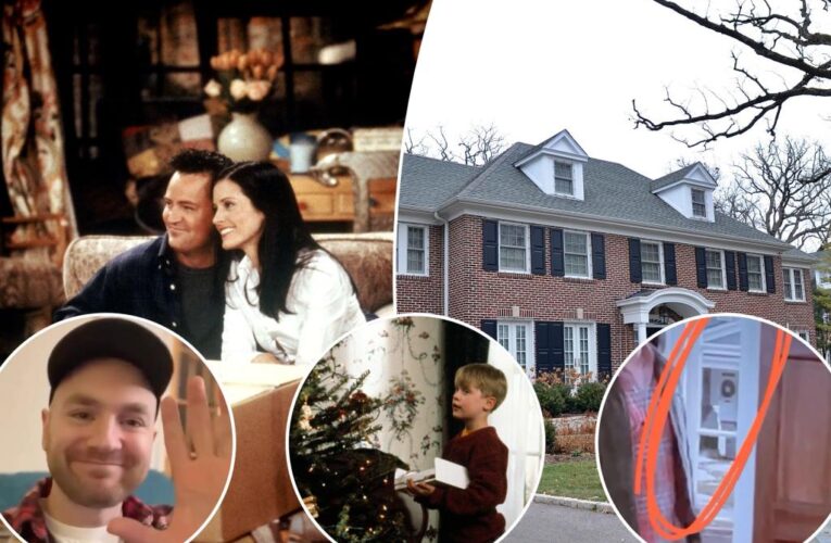 Monica and Chandler from ‘Friends’ moved to the ‘Home Alone’ house — and this guy can prove it