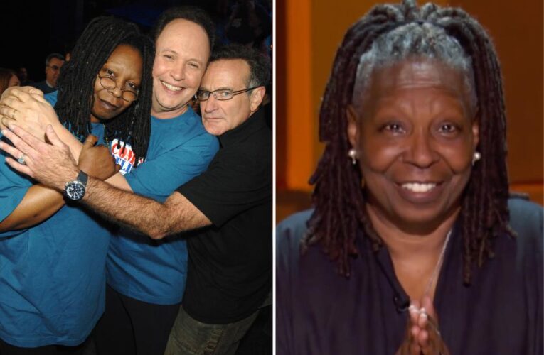Whoopi Goldberg, Billy Crystal get choked up about Robin Williams