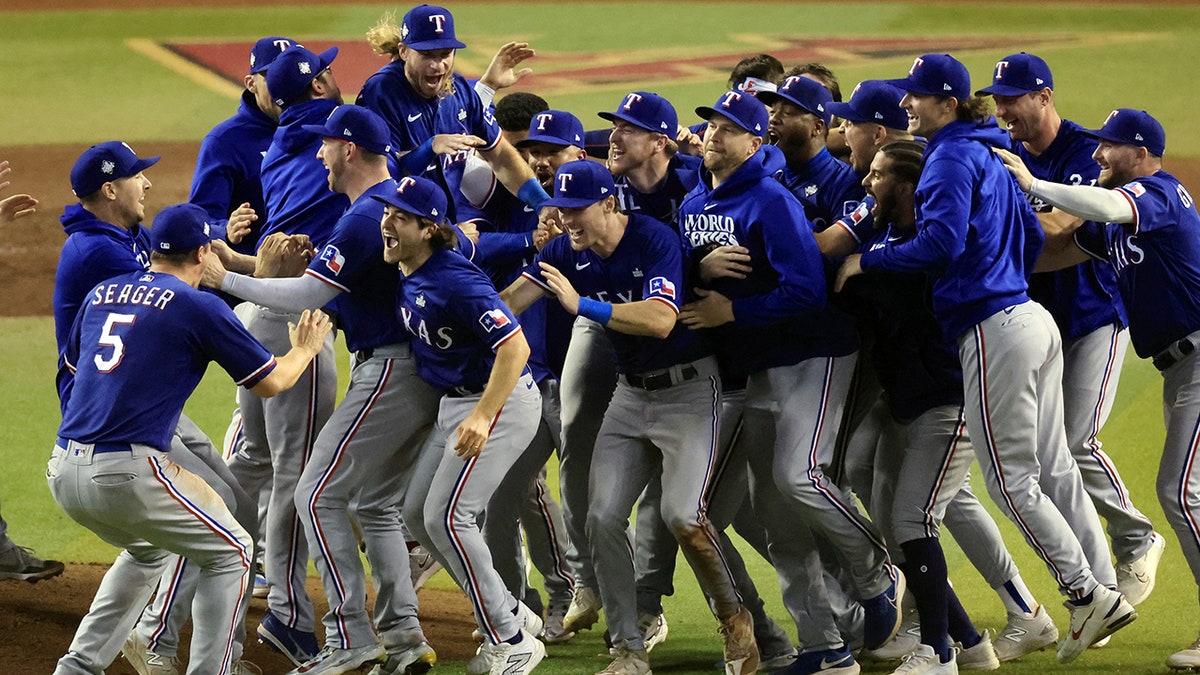 Rangers win World Series