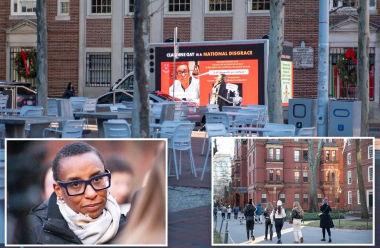 Harvards students call Claudine Gay’s alleged plagiarism exaggerated