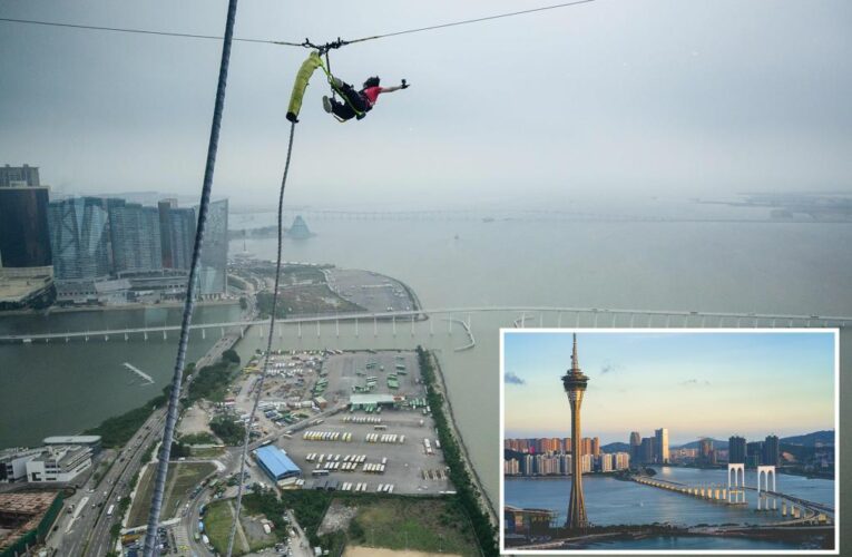 Tourist dies after leaping from Macau Tower bungee jump
