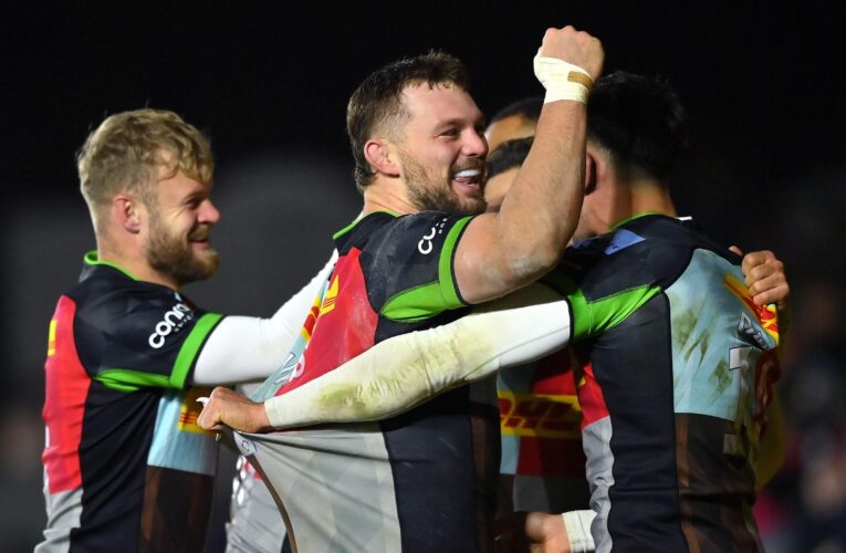 Harlequins 36-3 Sale Sharks: Gallagher Premiership Rugby leaders thrashed as five-try Quins run riot at Stoop