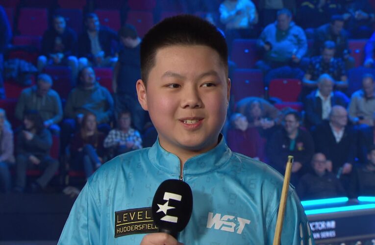 Snooker Shoot Out 2023: Teenager Shaun Liu, 13, picks up big win, Chris Wakelin beats Pang Junxu to kick off defence