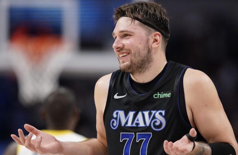Doncic makes history with sensational first-half triple-double as Mavs hammer Jazz