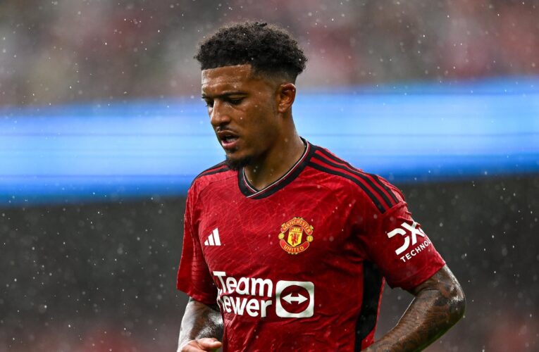 ‘It’s up to him’ – Sancho’s Man United future in his own hands, says Ten Hag
