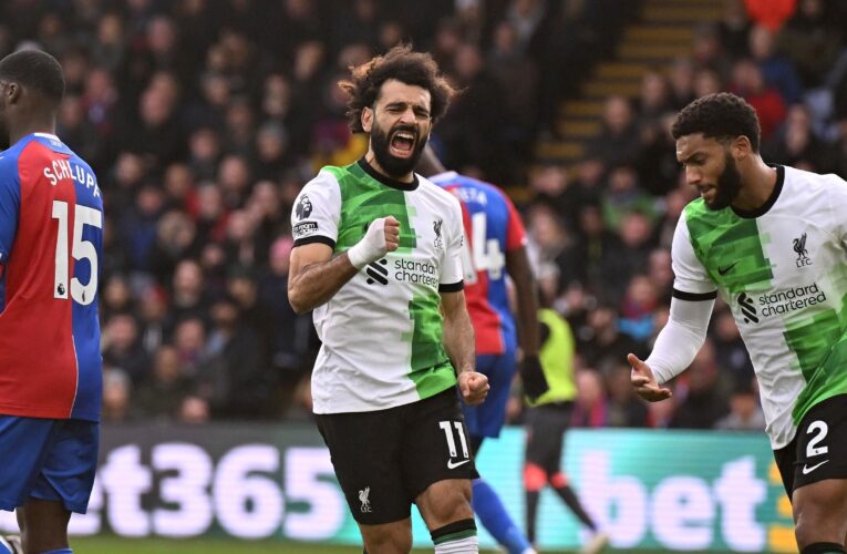 Mohamed Salah nets 200th Liverpool goal to reach double milestone with 150th Premier League strike