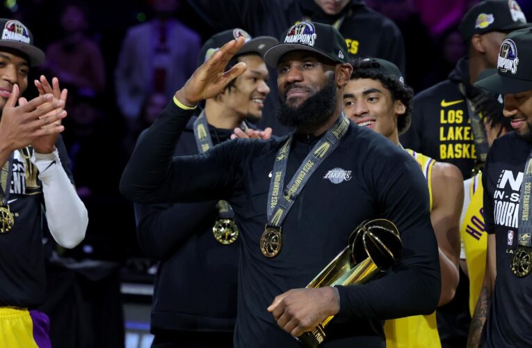 Lakers win inaugural In-Season Tournament, LeBron named MVP