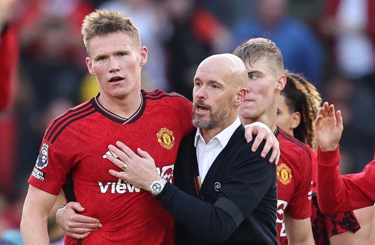 Situation not ‘toxic’ at Man Utd – McTominay says players ‘firmly behind’ Ten Hag