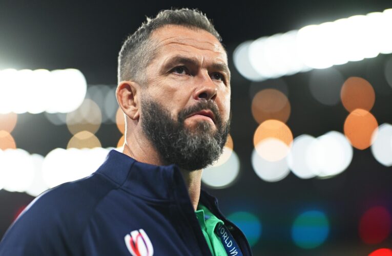 Andy Farrell signs new contract as Ireland head coach until end of 2027 Rugby World Cup