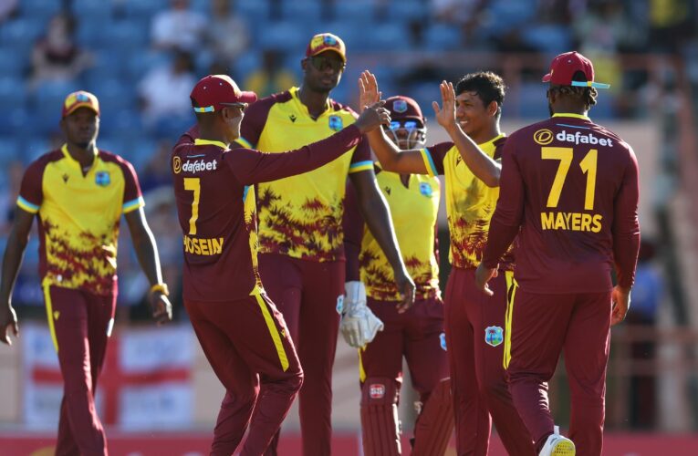 King hits 82, bowlers keep things tight as West Indies win second T20I against England
