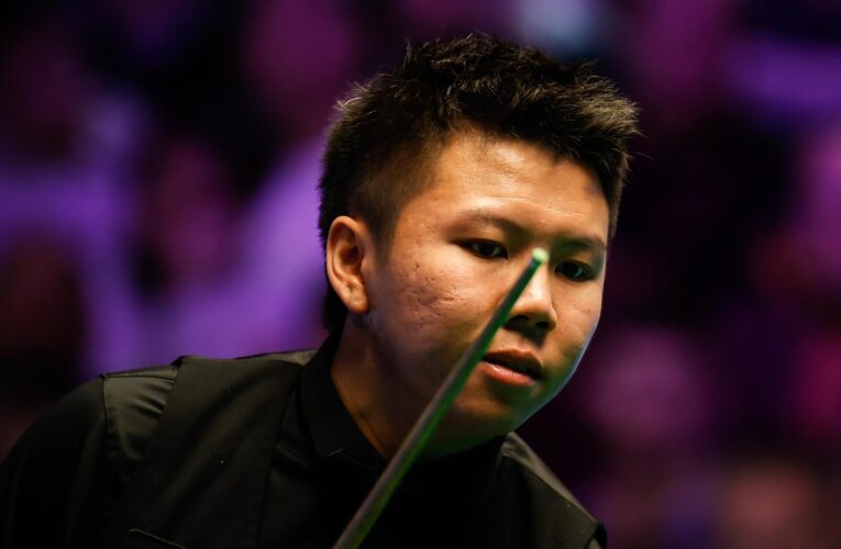 Scottish Open: Zhou Yuelong fails to learn lesson as premature ‘fist pump’ haunts him in brutal semi-final loss