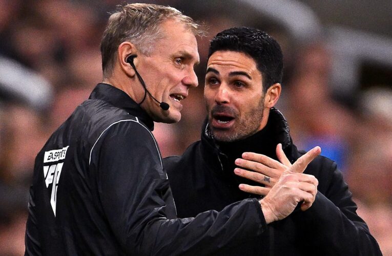Arteta says managers and referees can 'do the game better' working together
