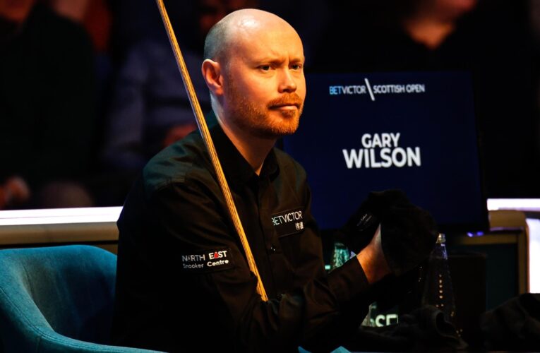 Gary Wilson reflects on dramatic win over Zhou Yuelong on respotted black at Scottish Open – ‘Silly things can happen’