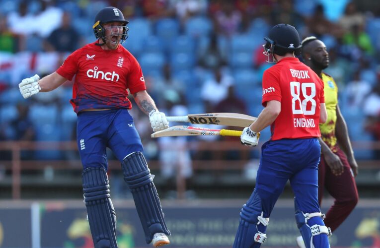 Brook to the rescue as England chase down West Indies to take third T20I