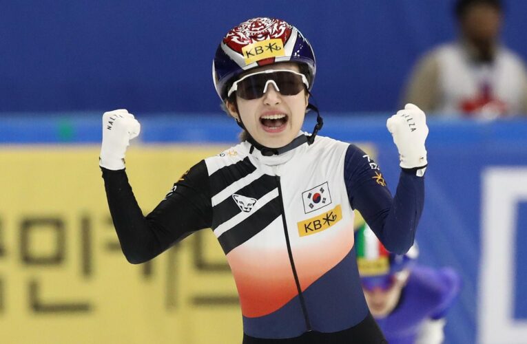Home favourite Kim Gilli grabs second Short Track Speed Skating World Cup gold in Seoul