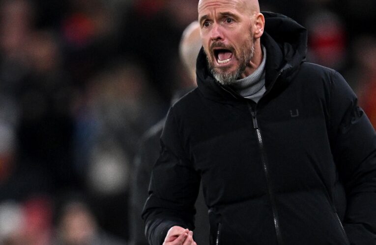 Ten Hag praises Man Utd for 'almost perfect' defensive display in draw at Liverpool