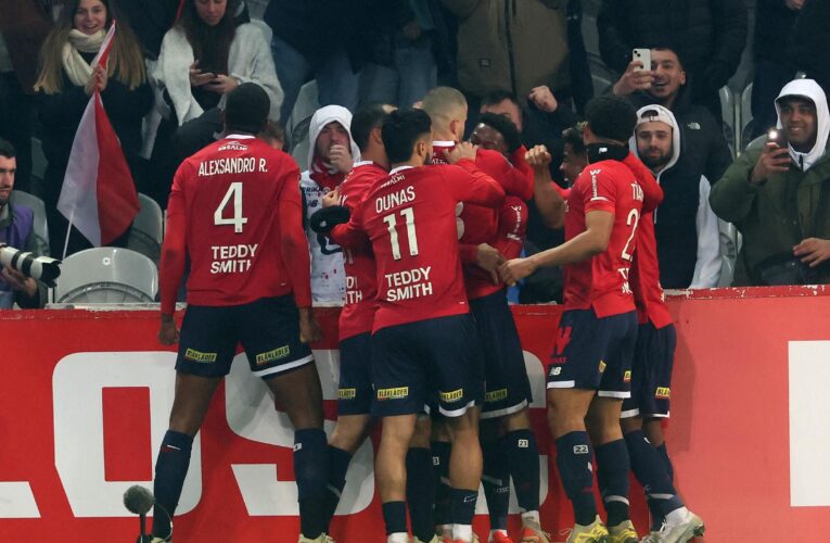 Lille 1-1 PSG – Hosts deny Kylian Mbappe winner and PSG crucial Ligue 1 victory with dramatic late equaliser