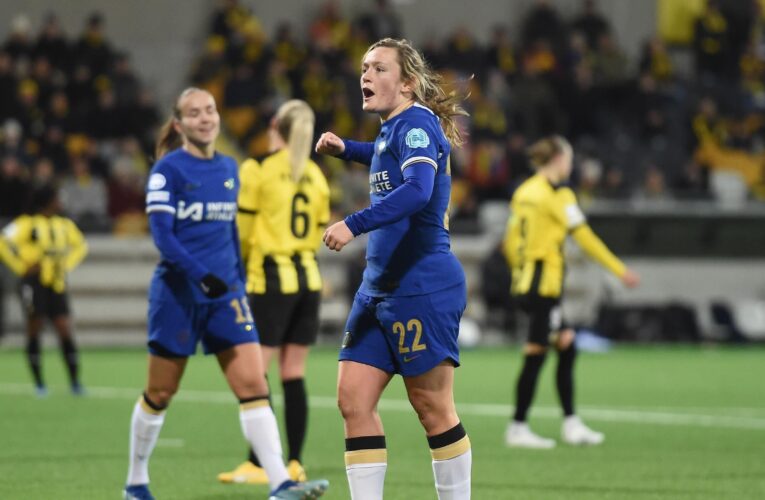 BK Hacken 1-3 Chelsea: Erin Cuthbert scores twice as Chelsea move top of UEFA Women’s Champions League group