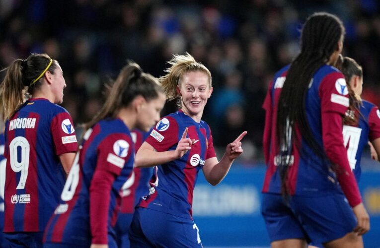 UEFA Women’s Champions League: Barcelona and Lyon seal quarter-final places with two matches to spare