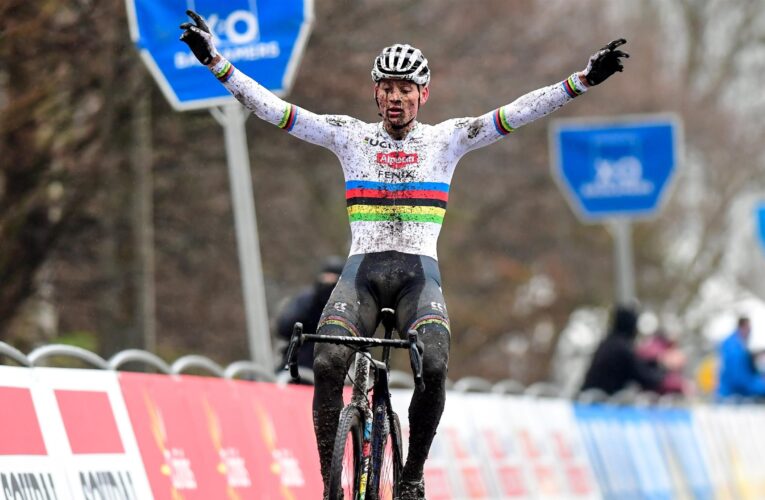 Mathieu van der Poel plays down Wout van Aert rivalry after victory in Mol – ‘It concerns people more than us’