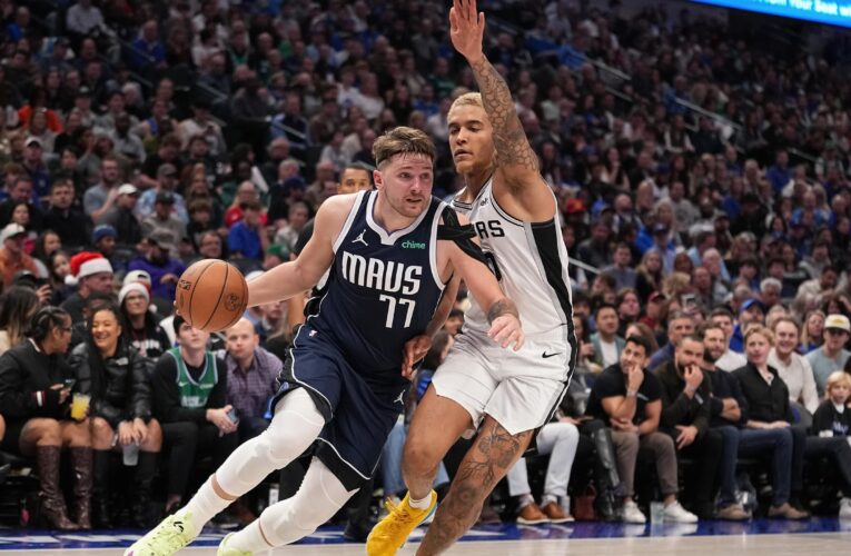 'It means a lot' – Doncic closes in on LeBron as Mavericks cruise past Spurs