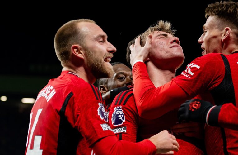 Hojlund 'the happiest man alive' as Ten Hag celebrates striker's first PL goal