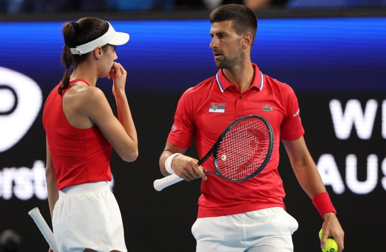 Novak Djokovic eases past Zhang Zhizhen before Serbia prevail past China in gripping United Cup doubles decider