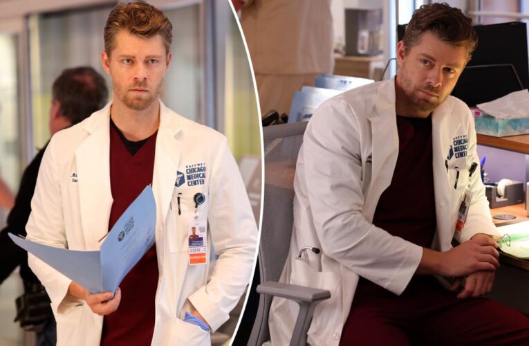 First photos of ‘Chicago Med’ newcomer Luke Mitchell as Dr. Mitch Ripley