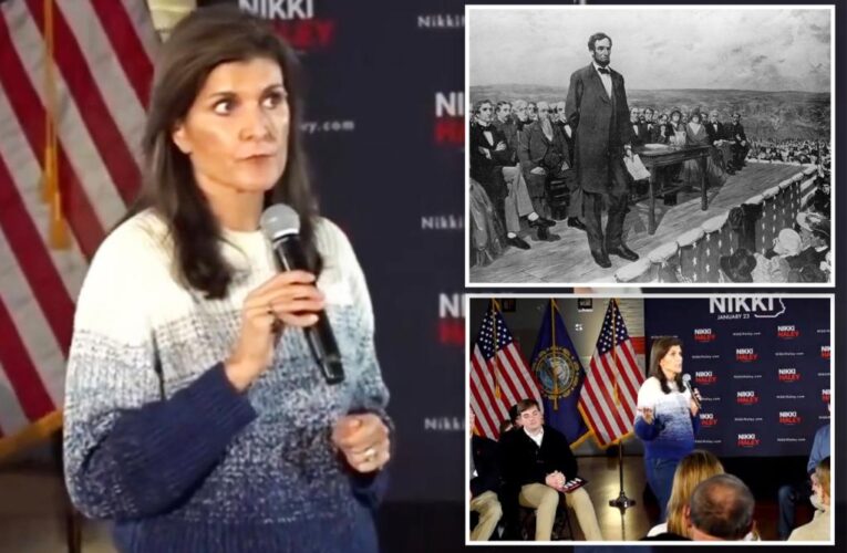 Nikki Haley tries to clean up Civil War mess, claims attendee was Democratic ‘plant’