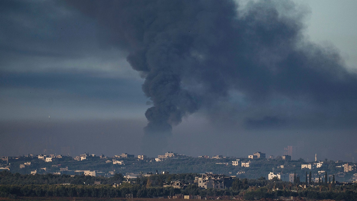 Plume of smoke