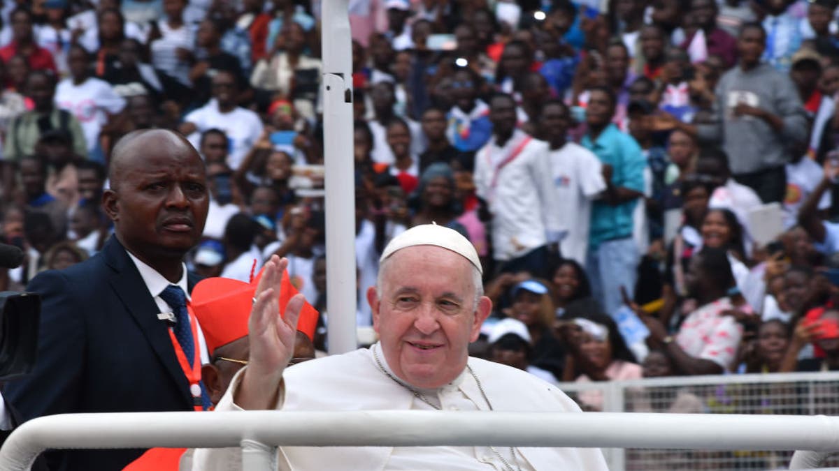 Pope Francis in DRC